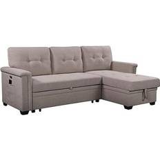 Contemporary Home Living Ashlyn Collection 81382 Sofa 84" 3 Seater