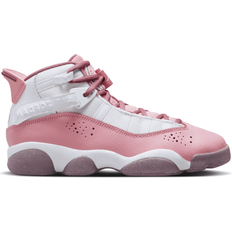 Pink Basketball Shoes Children's Shoes Nike Jordan 6 Rings GSV - Coral Chalk/White/Desert Berry