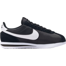 Black leather 2024 cortez shoes