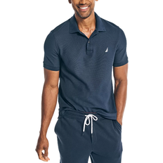 Nautica Sustainably Crafted Classic Fit Deck Polo Shirt - Navy