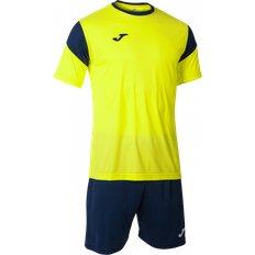 Gelb - Herren Jumpsuits & Overalls Joma Pheonix Shirt + Shorts Set Men - Neon Yellow/Navy