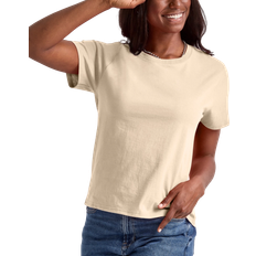 Hanes Essentials Women's Cotton T-shirt - Natural