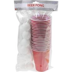 Trinkspiele OOTB Drinking Game Beer Pong Red/White