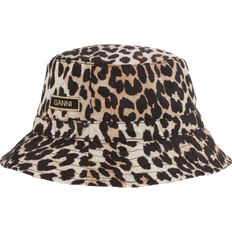 Braun - Damen Hüte Ganni Bucket Hat - Leopard