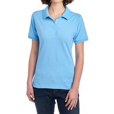 Jerzees Women's Spotshield Jersey Sport Shirt - Light Blue