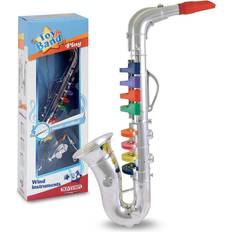 Toy Wind Instruments Bontempi Saxophone with 8 Coloured Keys Notes