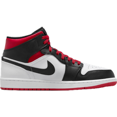 Nike Air Jordan 1 Mid M - White/Black/Gym Red • Price »