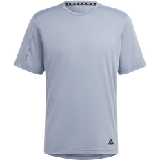 Adidas Yoga Base Training Tee - Silver Violet/Carbon