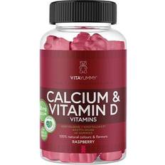 Vitaminer & Mineraler VitaYummy Calcium & Vitamin D Raspberry Gummies 60 st