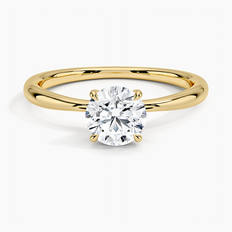 Engagement Rings - Gold Brilliant Earth Freesia Engagement Ring - Gold/Diamond