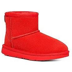 UGG Kids' Classic II Mini Boot Sheepskin Classic Boots in Cherry Pie