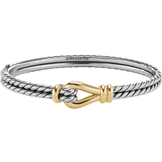 David Yurman Thoroughbred Loop Bracelet - Silver/Gold