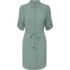 Vero Moda Short Shirt Dress - Green/Laurel Wreath