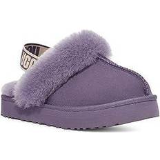 UGG Kids' Funkette Sheepskin Slippers in Lilac Mauve