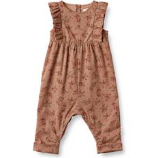 Wheat Organic Milia jumpsuit Brun mdr/80