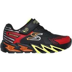 Skechers Barnesko Skechers Boy's S-Lights Flex Glow Bolt - Black/Red