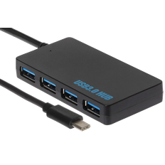 Usbc hubs Nikkai USB-C to 4 Port USB-A 3.0 High Speed Portable Hub