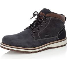 Rieker Herren Schneestiefel Rieker Schnür-Stiefeletten blau