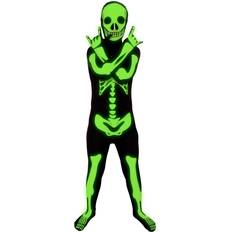 Costumes Child Glow Skeleton Costume Black/White