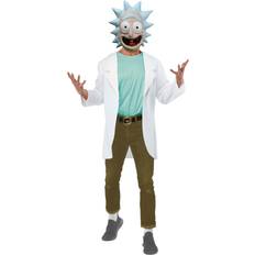 Men Costumes Rick and Morty Adult Rick Costume