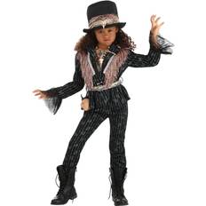 Girl's Gothic Stitch Witch Costume