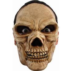 Horror-Shop Halloweenskull halbmaske aus latex