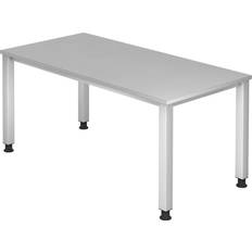 Edelstahl Tische HAMMERBACHER QS16 höhenverstellbarer Schreibtisch