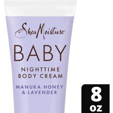 Plastic Baby Skin SheaMoisture Baby Manuka Honey & Lavender Nighttime Body Cream for Delicate Skin 8oz