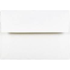 White Shipping, Packing & Mailing Supplies Jam Paper A2 Strathmore Invitation Envelopes 4 3/8 x 5 3/4 Bright White Wove 25/Pack
