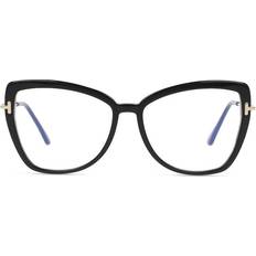 Tom Ford Adult Glasses Tom Ford Blue Blocking Mixed-Media Butterfly