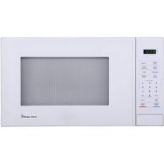 MAGIC CHEF Stainless Steel Countertop Microwave Oven - Silver, 0.9