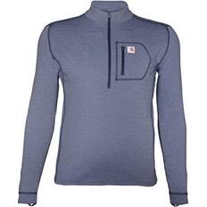 Carhartt Men Underwear Carhartt Men's Base Force Heavyweight Quarter-Zip Navy Heather