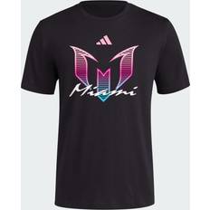 Adidas Neon Lights Graphic Tee Black Mens