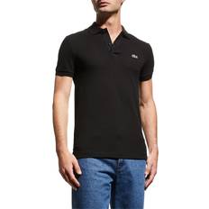 Lacoste Polo Shirts Lacoste Men's Signature Polo Shirt BLACK