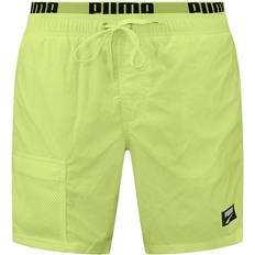 Gelb Badehosen Puma Dobotex Badeshorts Gelb Unifarben für Herren