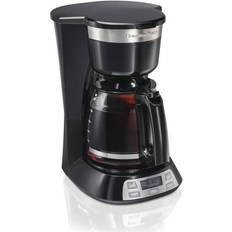 Hamilton Beach 14-Cup Black Programmable Front-Fill Coffee Maker 46390