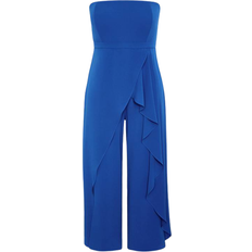 City Chic Blue - Women Jumpsuits & Overalls City Chic Attract Jumpsuit - Ultra Blue