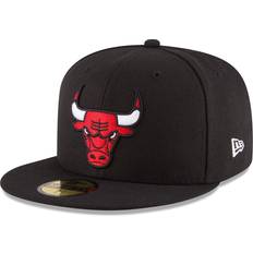 Basketball - NBA Caps New Era Black Official Team Color 59FIFTY Fitted Hat Men's