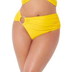 Yellow Bikini Bottoms Swimsuits For All Side Ring Bikini Bottom - Medallion