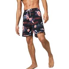 Oakley M - Men Shorts Oakley Tropical Bloom Mens Boardshorts, Blk Hawaii 9hs