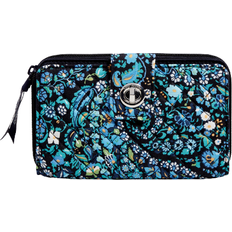 Vera Bradley RFID Turnlock Wallet - Dreamer Paisley