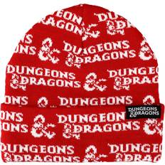 BioWorld Dungeons & dragons logo jacquard cuff beanie