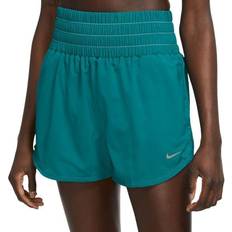 Nike Women's One Ultra High Brief-Lined Shorts Teal