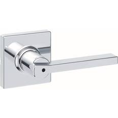 Window Handles Kwikset 300CSLSQT Casey Privacy Door Lever Square Rose Bright