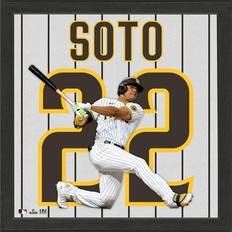 Sports Fan Products Highland Mint Juan Soto San Diego Padres x Impact Jersey Framed Photo