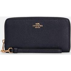 Coach Outlet Long Zip Around Wallet Blue