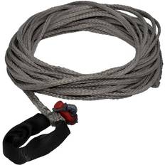 Car Care & Vehicle Accessories 1/4 75 ft. Synthetic Winch Line Extension with Integrated Shackle