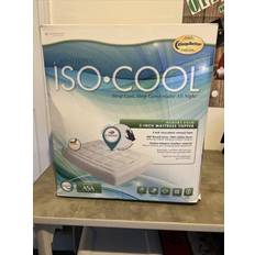 Isotonic Iso-Cool Memory Foam Queen Mattress Topper with Outlast Cover