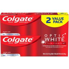 Colgate Optic White With Charcoal Whitening Toothpaste - Cool Mint