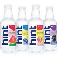 Best Bottled Water Hint Water White Variety Pack Watermelon Blackberry Blueberry Lemon Strawberry Lemon Count